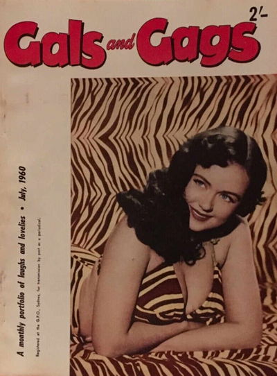 Gals and Gags (Adam, 1953 series) v14#4 July 1960