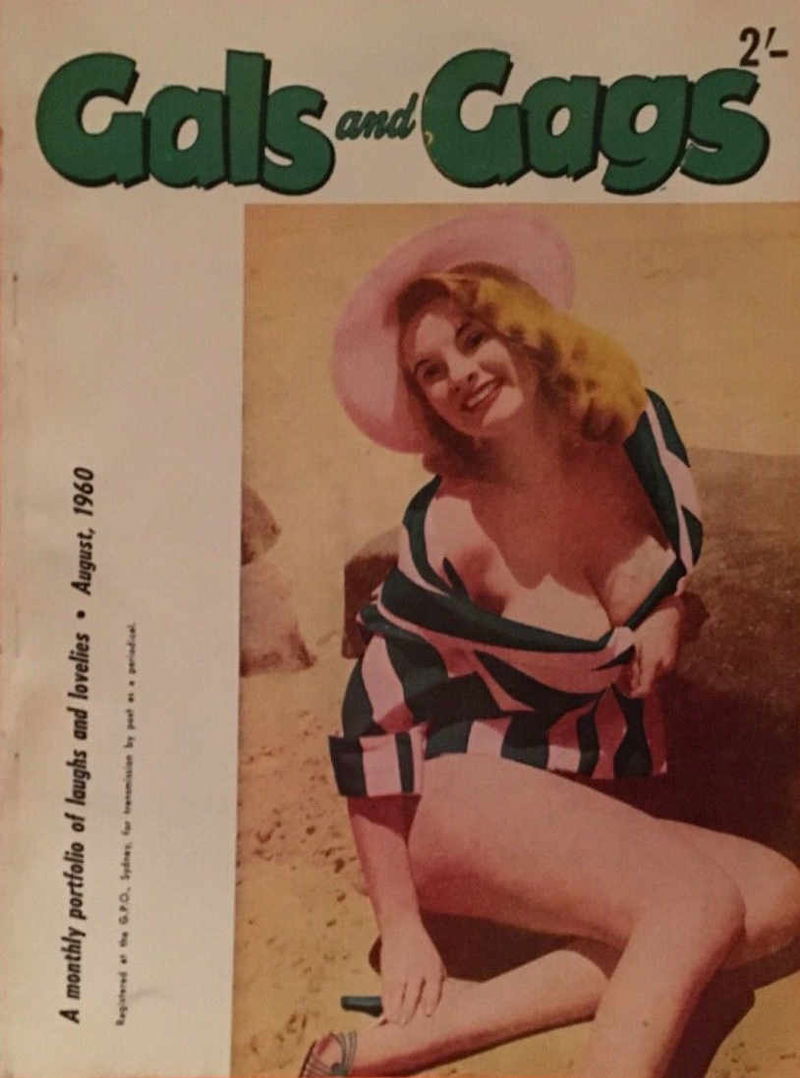 Gals and Gags (Adam, 1953 series) v14#5 (August 1960)