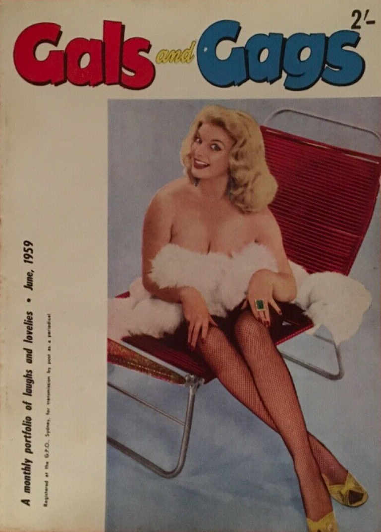 Gals and Gags (Adam, 1953 series) v12#3 (June 1959)