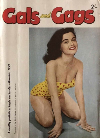 Gals and Gags (Adam, 1953 series) v13#3 December 1959