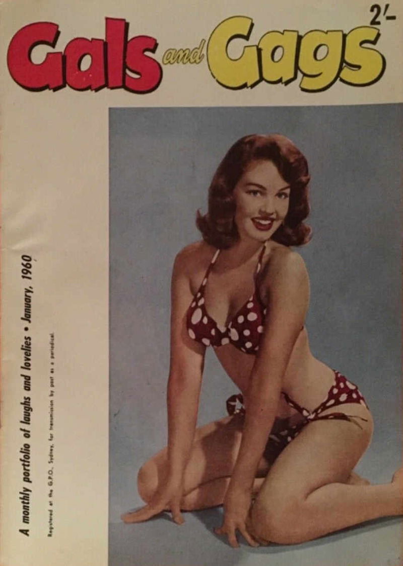 Gals and Gags (Adam, 1953 series) v13#4 (January 1960)