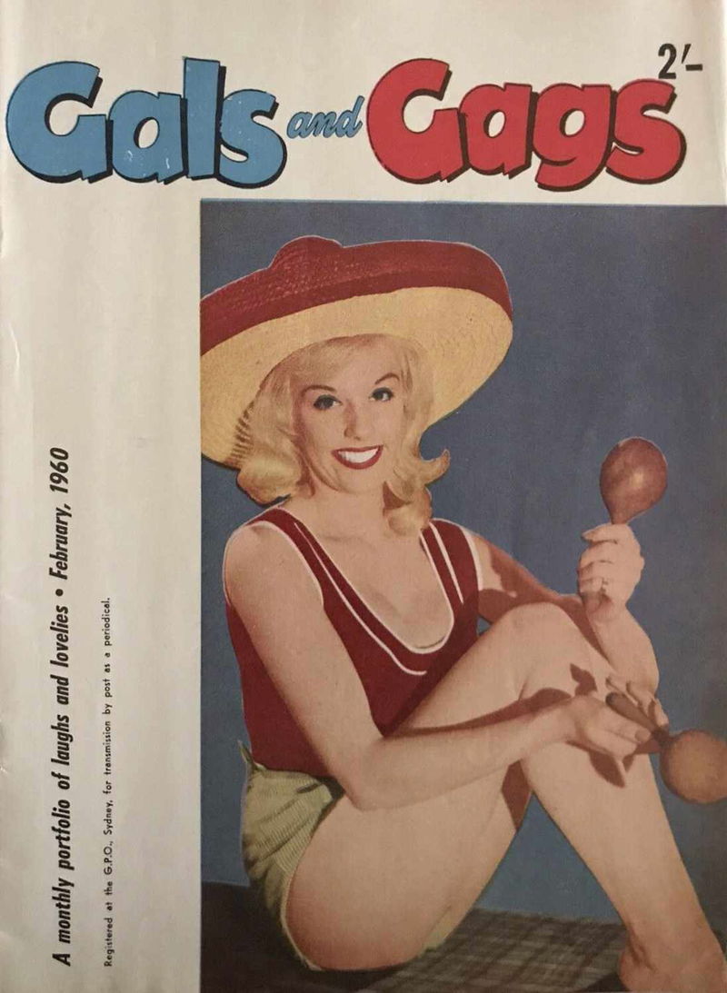 Gals and Gags (Adam, 1953 series) v13#5 (February 1960)