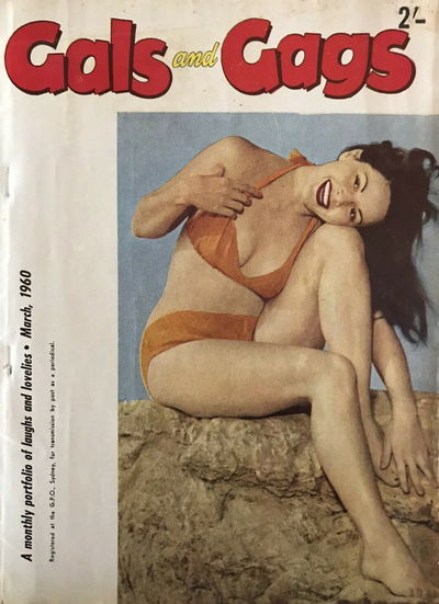 Gals and Gags (Adam, 1953 series) v13#6 March 1960