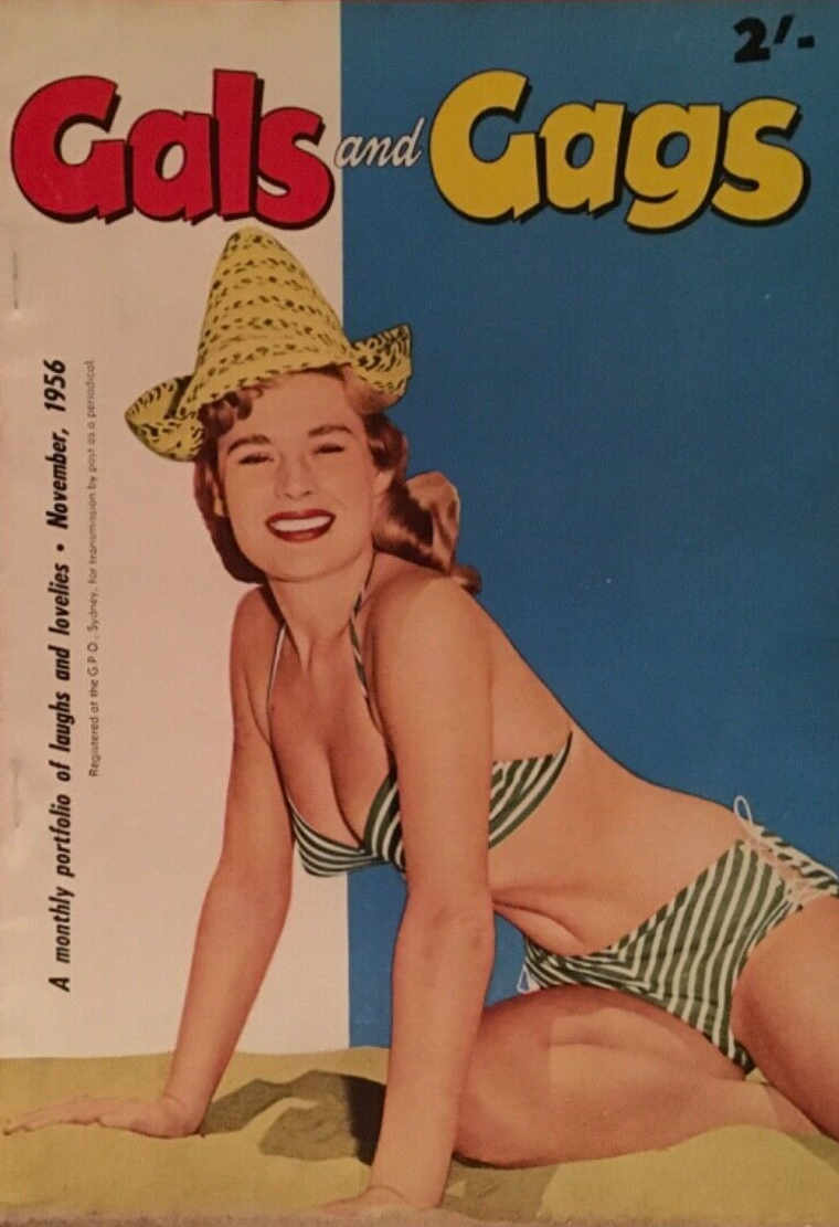 Gals and Gags (Adam, 1953 series) v7#2 (November 1956)