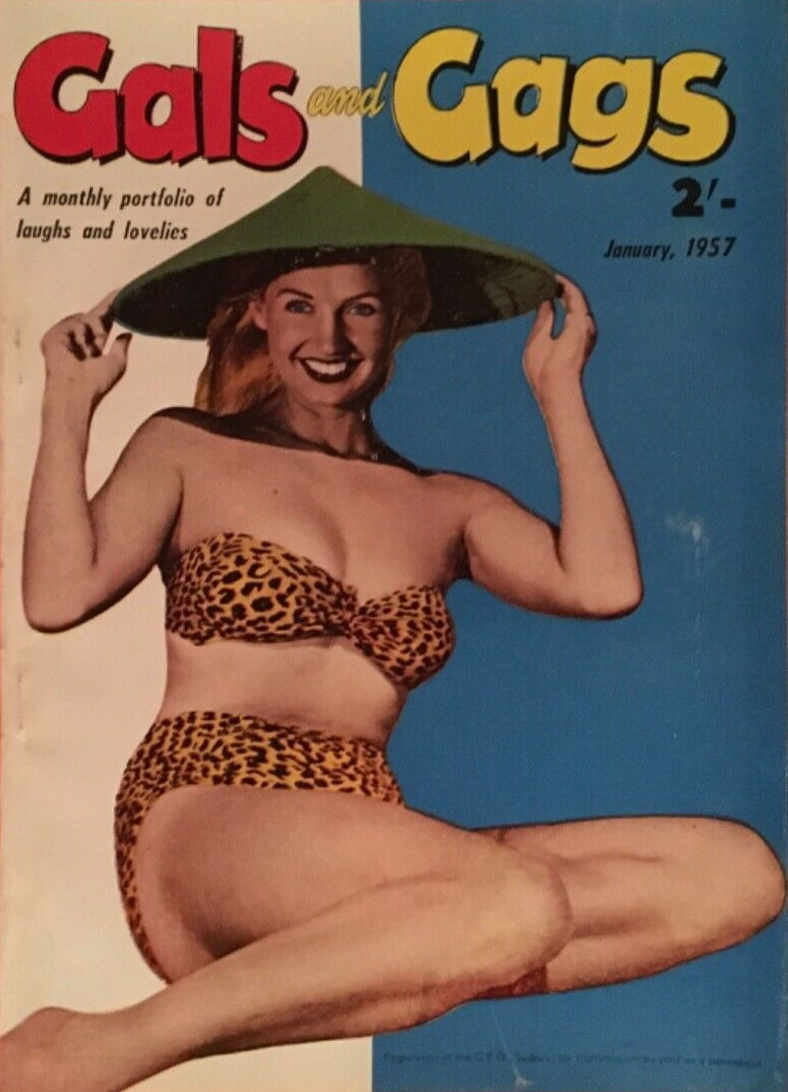 Gals and Gags (Adam, 1953 series) v7#4 (January 1957)