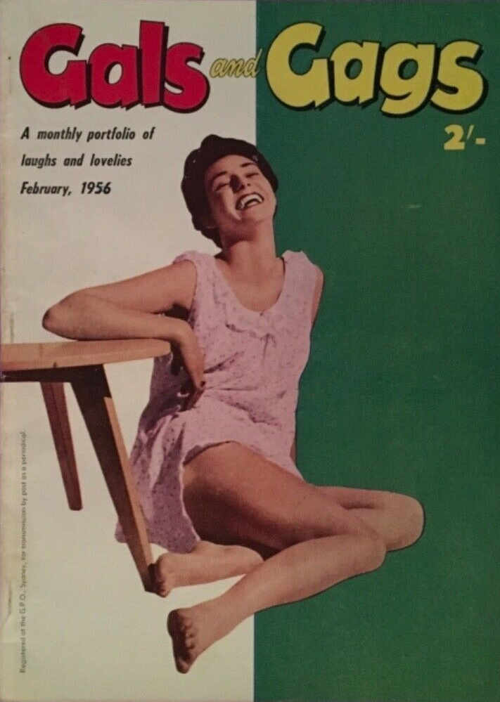Gals and Gags (Adam, 1953 series) v7#5 (February 1956 [1957])