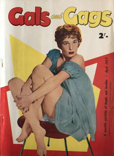 Gals and Gags (Adam, 1953 series) v8#1 April 1957