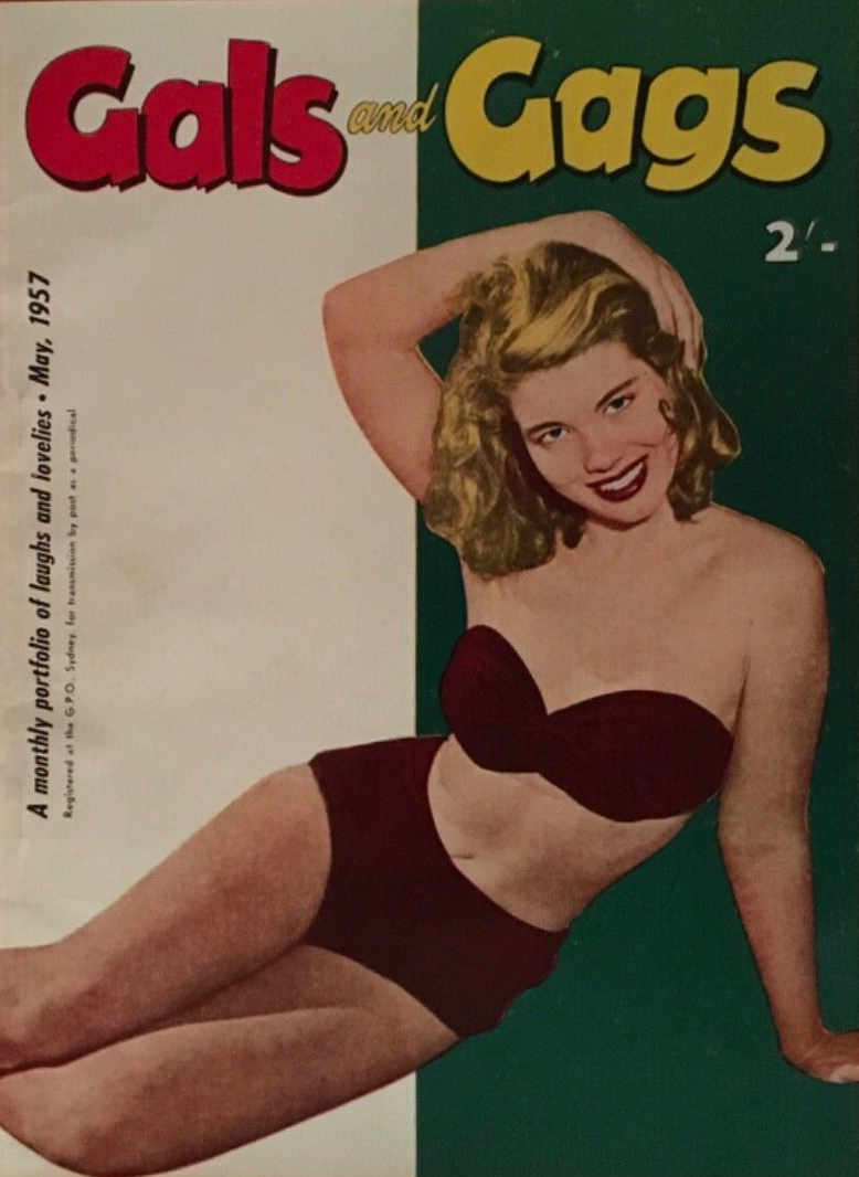 Gals and Gags (Adam, 1953 series) v8#2 (May 1957)