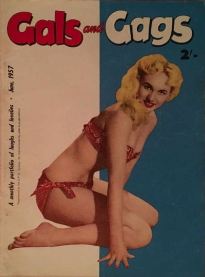 Gals and Gags (Adam, 1953 series) v8#3 June 1957