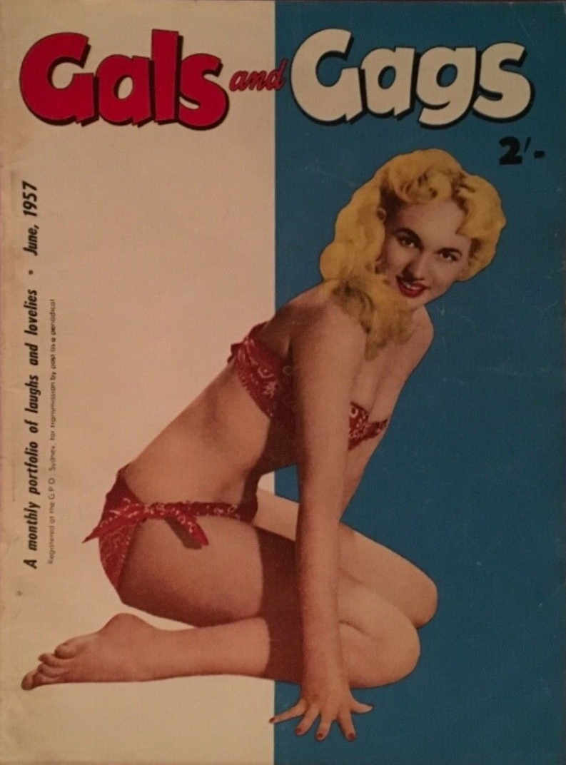 Gals and Gags (Adam, 1953 series) v8#3 (June 1957)