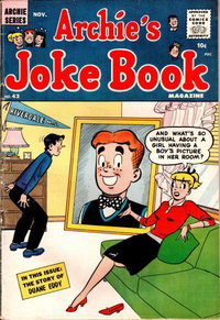 Archie's Joke Book Magazine (Archie, 1953 series)  #43 (November 1959) — No title recorded
