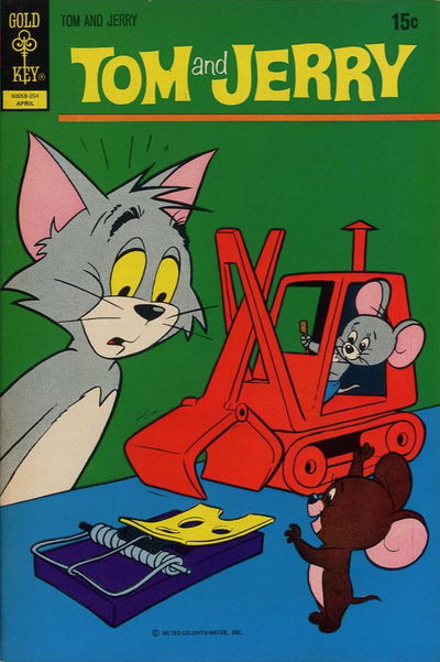 Tom and Jerry (Western, 1962 series) #263 April 1972