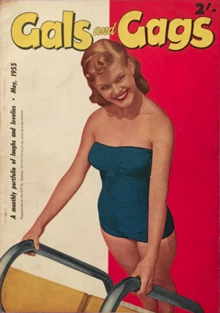 Gals and Gags (Adam, 1953 series) v4#2 (May 1955)