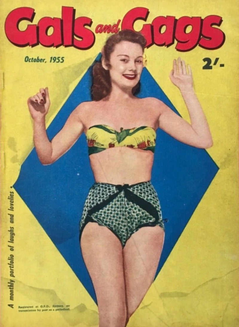 Gals and Gags (Adam, 1953 series) v5#1 (October 1955)