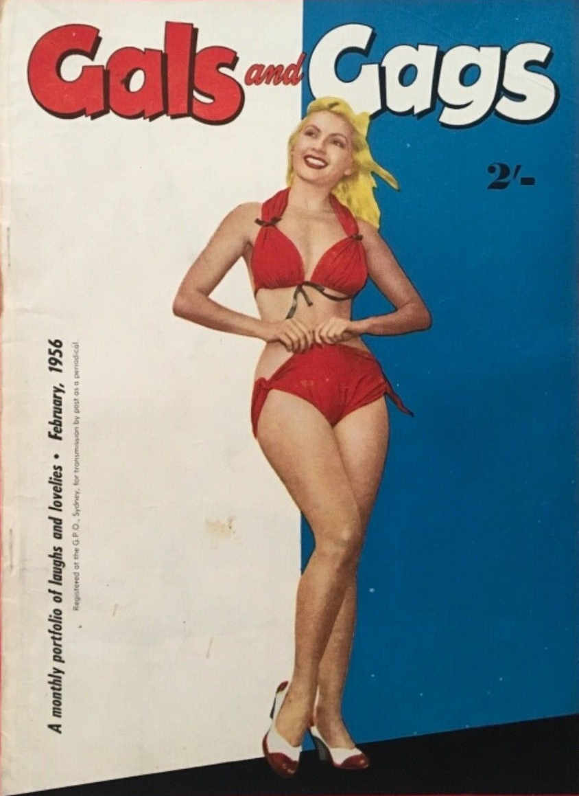 Gals and Gags (Adam, 1953 series) v5#5 (February 1956)