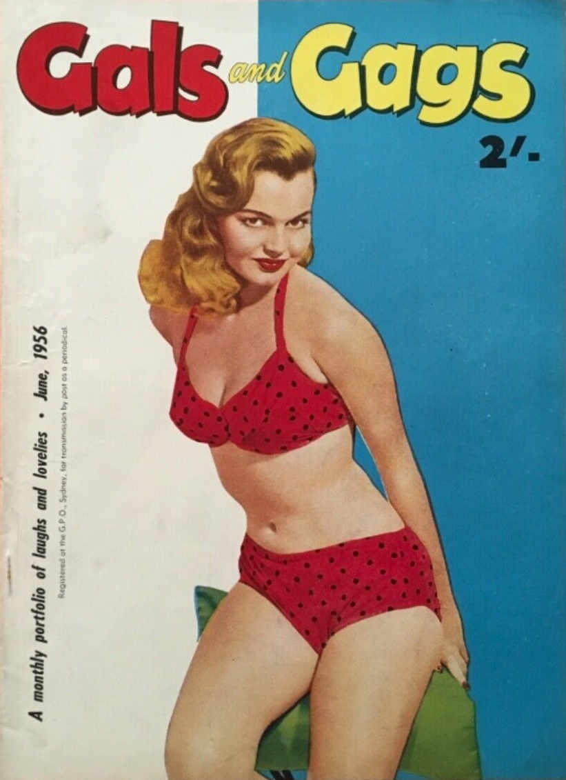 Gals and Gags (Adam, 1953 series) v6#3 (June 1956)
