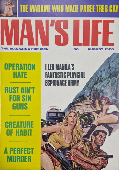 Man's Life  v3#6 (August 1970)