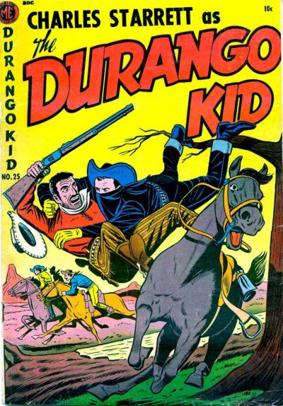 Charles Starrett as the Durango Kid (Magazine Enterprises, 1949 series) #25 (September-October 1953)