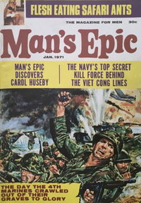 Man's Epic (Cavalcade, 1969 series)  v4#3 (January 1971)