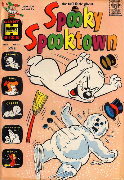 Spooky Spooktown (Harvey, 1961? series) #12 (March 1965)