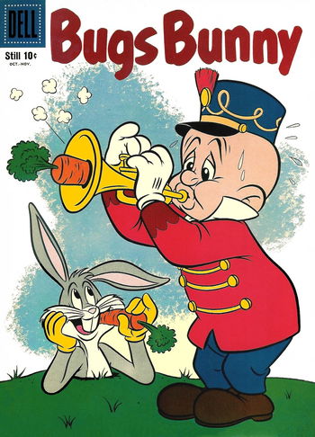 Carrot in Elmer's Trumpet