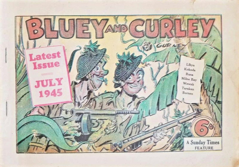 Bluey and Curley [Sunday Times] (Unknown, ? series) July 1945 (July 1945)