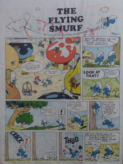 Stories of the Smurfs by Peyo (Tony Martin, 1978 series) [nn] (1978) — The Flying Smurf