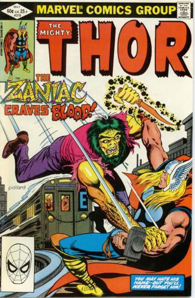 Thor (Marvel, 1966 series) #319 May 1982