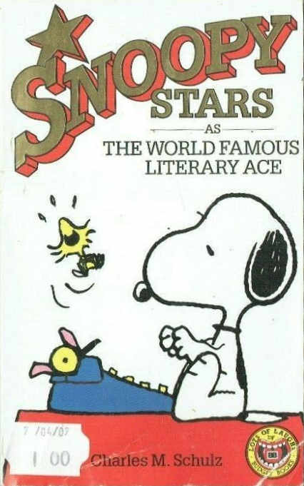 Snoopy Stars (Beaumont, 1988? series) #6 — Snoopy Stars as the World Famous Literary Ace ([1989?])